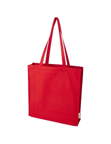 Tote bag a soffietto da 14 litri in tessuto biologico certificato OCS da 180 g/m² Odisha -14L