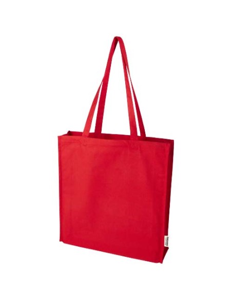 Tote bag a soffietto da 14 litri in tessuto biologico certificato OCS da 180 g/m² Odisha -14L