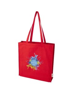 Tote bag a soffietto da 14 litri in tessuto biologico certificato OCS da 180 g/m² Odisha -14L
