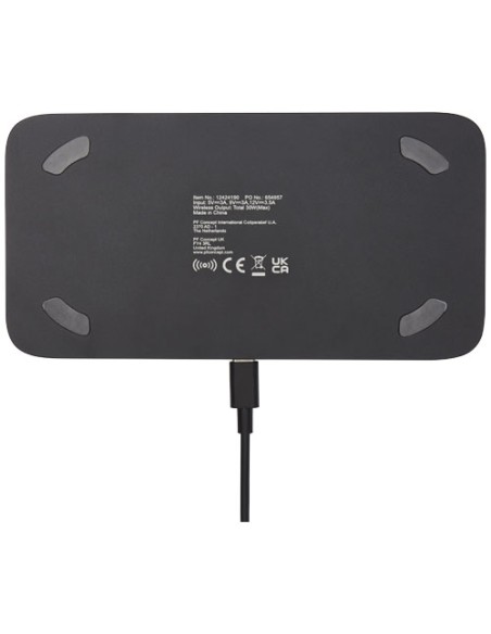 Stazione di ricarica wireless premium da 15 W Hybrid