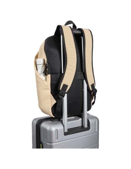 Zaino antifurto per portatile da 15" in materiale riciclato certificato GRS Resi Plus - 18L