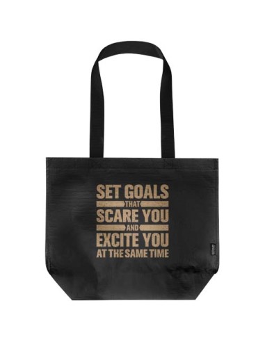 Tote bag in tessuto doppio laminato riciclato certificato GRS Duo - 18L