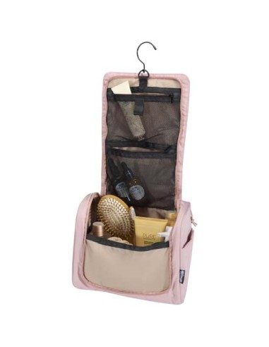 Beauty case da appendere in materiale riciclato certificato GRS Puffer - 8L