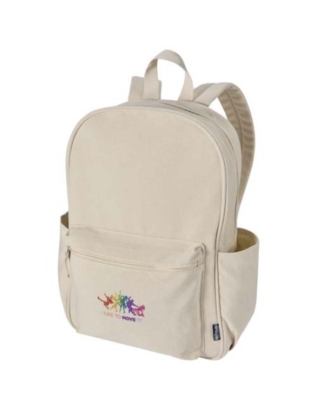 Zaino da città per portatile da 15,6" in materiale riciclato certificato GRS Recanvas - 16L