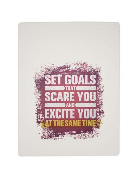 Portablocco formato A4 con chiusura magnetica e penna a sfera in materiale riciclato certificato RCS (inchiostro nero) Clast