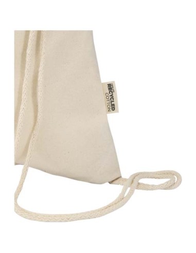 Borsa con cordoncino in materiale riciclato GRS da 180 g/m² Peru Blend - 5L