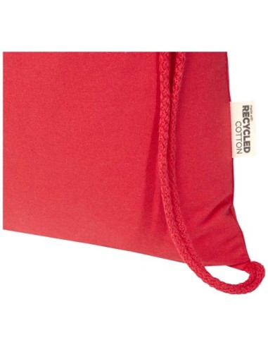 Borsa con cordoncino in materiale riciclato GRS da 180 g/m² Peru Blend - 5L