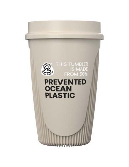 Bicchiere da 350 ml con coperchio a 360° Alto POP