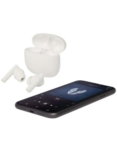 Cuffie Bluetooth® True Wireless in plastica riciclata con inserti auricolari in silicone Alterf