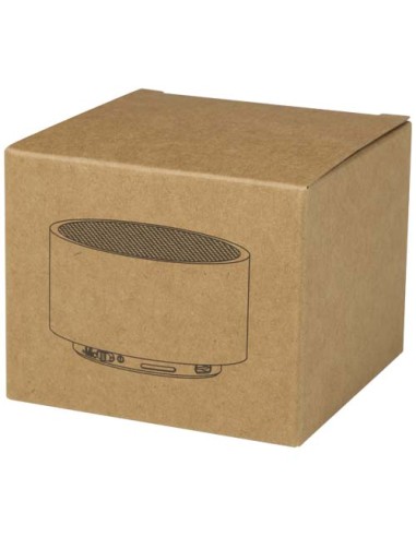 Speaker Bluetooth® wireless in alluminio riciclato da 3 W Ankaa