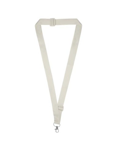 Lanyard regolabile in PET riciclato con stampa a sublimazione Liv