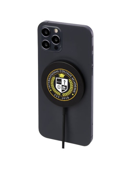 Caricabatterie wireless in alluminio da 15 W Magclick