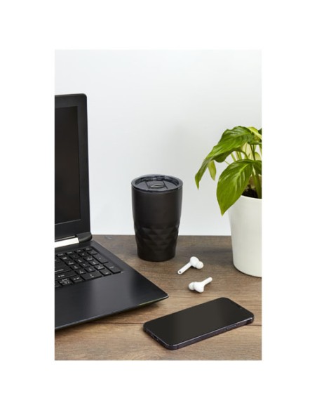 Bicchiere termico con isolamento sottovuoto Geo da 350 ml