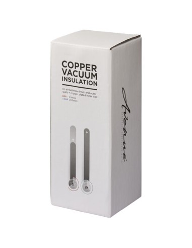 Bicchiere Peeta con isolamento sottovuoto in rame da 500 ml