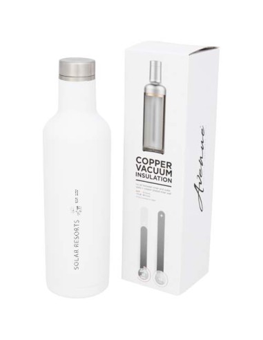 Bottiglia termica Pinto con isolamento sottovuoto in rame da 750 ml