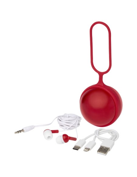 Cavo di ricarica 3 in 1 e auricolari Simba