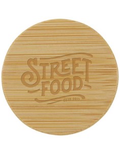 Borraccia in vetro borosilicato da 600 ml con impugnatura in silicone Tidan