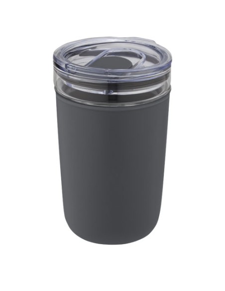 Bicchiere Bello da 420 ml in vetro con parete esterna in plastica riciclata