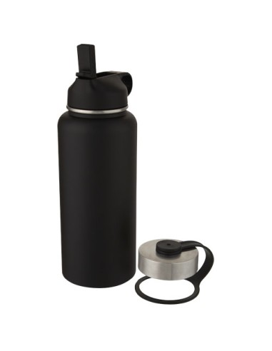 Borraccia sportiva Supra da 1l con isolamento sottovuoto in rame con 2 coperchi