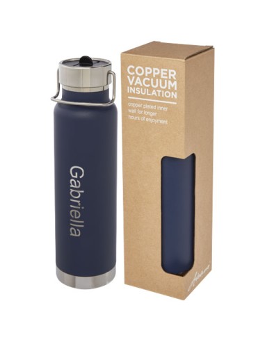 Borraccia sportiva Thor da 750 ml con isolamento sottovuoto in rame