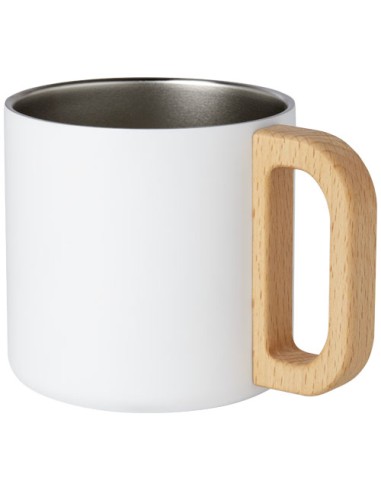 Tazza in acciaio inossidabile riciclato certificato RCS da 360 ml con isolamento sottovuoto in rame Bjorn