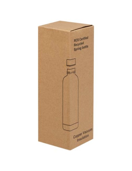 Borraccia con isolamento sottovuoto in rame certificata RCS da 500 ml Spring