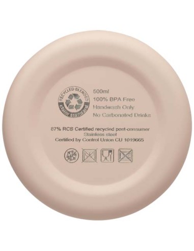 Borraccia con isolamento sottovuoto in rame certificata RCS da 500 ml Spring