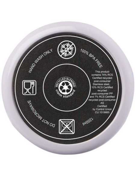 Tazza certificata RCS con cannuccia da 1200 ml Melbourne