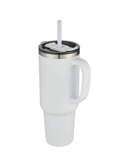 Tazza con isolamento sottovuoto in rame a doppia parete certificata RCS con cannuccia da 1200 ml Sydney