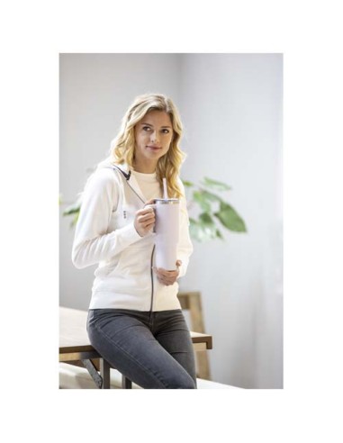 Tazza con isolamento sottovuoto in rame a doppia parete certificata RCS con cannuccia da 1200 ml Sydney