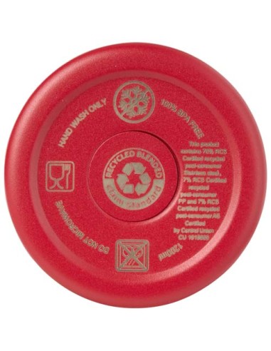 Tazza con isolamento sottovuoto in rame a doppia parete certificata RCS con cannuccia da 1200 ml Sydney