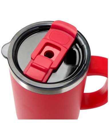 Tazza con isolamento sottovuoto in rame a doppia parete certificata RCS con cannuccia da 1200 ml Sydney