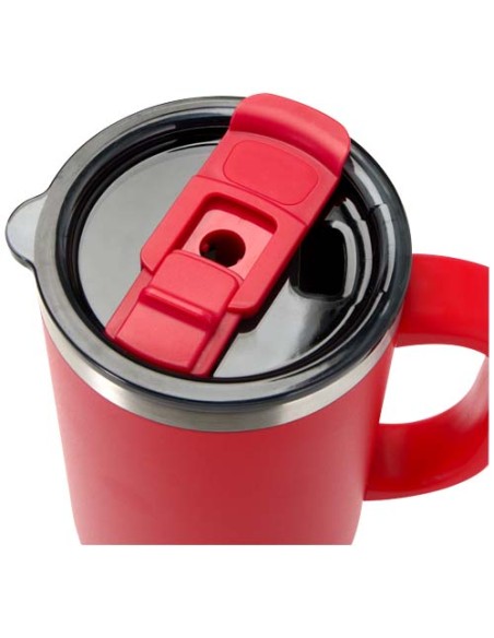 Tazza con isolamento sottovuoto in rame a doppia parete certificata RCS con cannuccia da 1200 ml Sydney