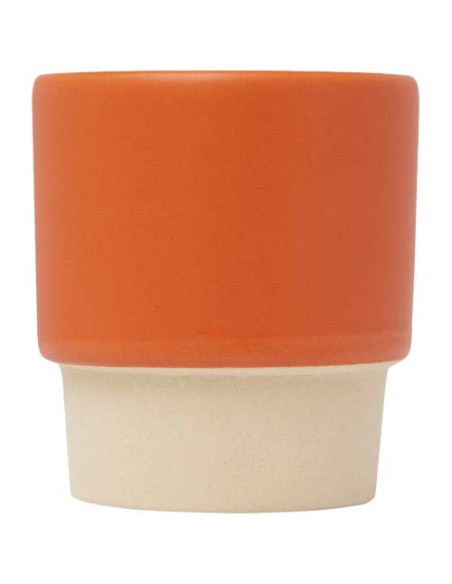 Tazza per caffè espresso impilabile con fondo in argilla da 130 ml Olympia