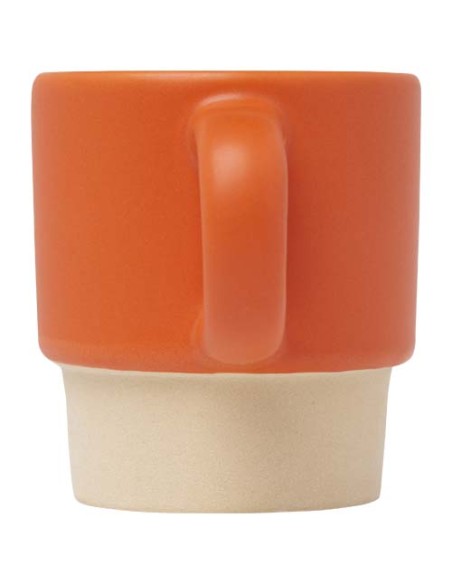 Tazza per caffè espresso impilabile con fondo in argilla da 130 ml Olympia