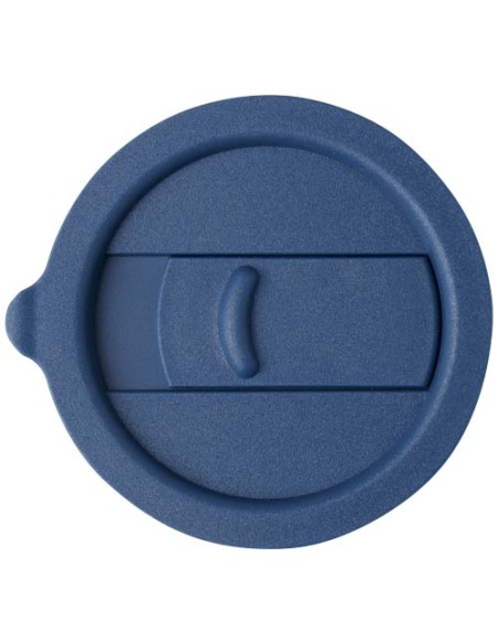 Bicchiere in ceramica con involucro in silicone e coperchio in plastica da 330 ml Java