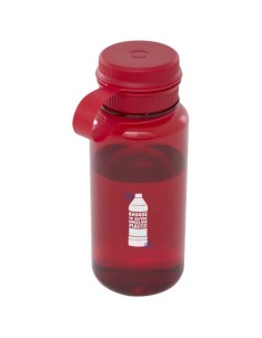 Borraccia sportiva da 900 ml in PET riciclato certificato RCS con coperchio multifunzione Ryder 