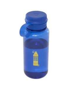 Borraccia sportiva da 900 ml in PET riciclato certificato RCS con coperchio multifunzione Ryder 
