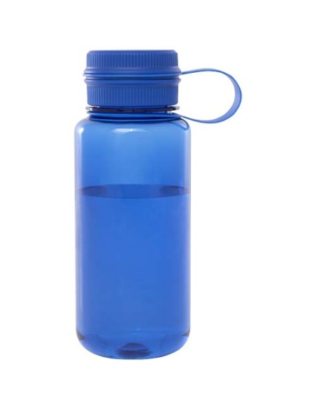Borraccia sportiva da 900 ml in PET riciclato certificato RCS con coperchio multifunzione Ryder 