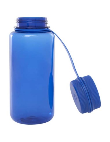 Borraccia sportiva da 900 ml in PET riciclato certificato RCS con coperchio multifunzione Ryder 