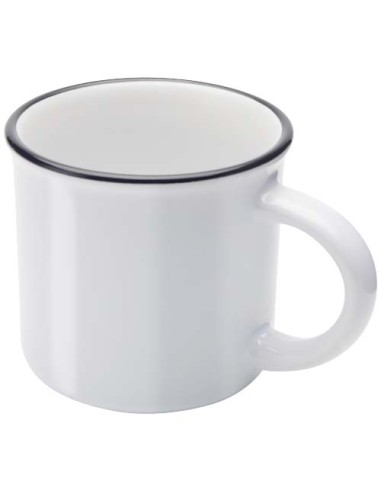 Tazza in ceramica Bari da 240 ml con finitura lucida