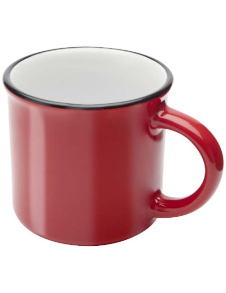 Tazza in ceramica Bari da 240 ml con finitura lucida