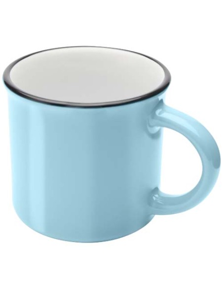 Tazza in ceramica Bari da 240 ml con finitura lucida
