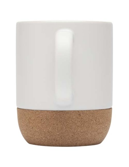 Tazza in ceramica con dettagli in sughero e finitura opaca da 300 ml Billie