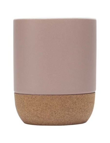 Tazza in ceramica con dettagli in sughero e finitura opaca da 300 ml Billie