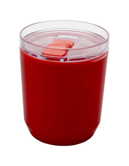Bicchiere a doppia parete in plastica riciclata da 180 ml Hudson