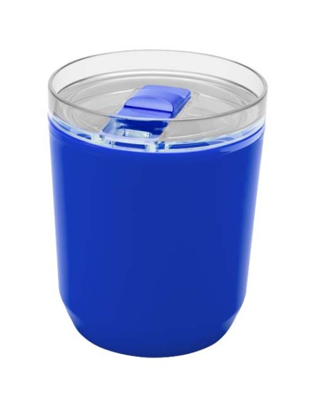 Bicchiere a doppia parete in plastica riciclata da 180 ml Hudson