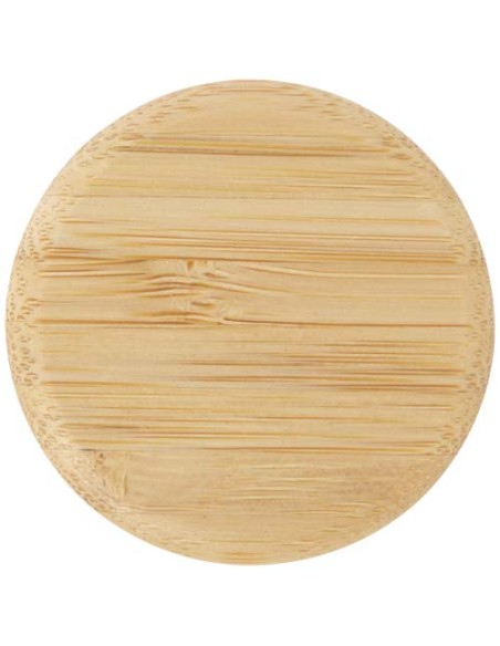 Borraccia in vetro da 500 ml con manico in silicone e coperchio in bambù Porto 