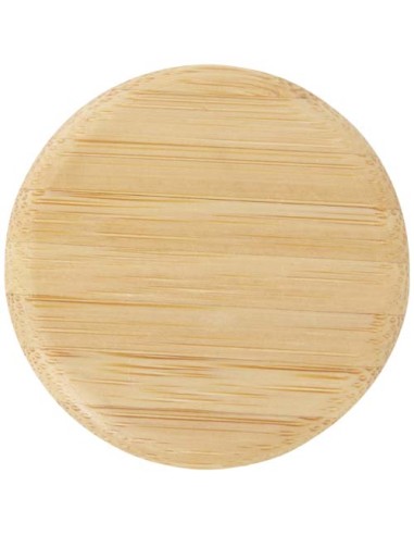 Borraccia in vetro da 500 ml con manico in silicone e coperchio in bambù Porto 