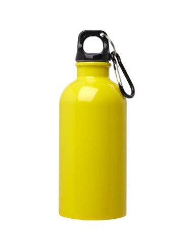 Borraccia da 400 ml in acciaio inossidabile certificato RCS a parete singola con moschettone Oregon